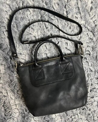 Gräf & Lantz Ultra Soft Black Leather Crossbody Bag / Graf Lantz