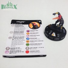 Heroclix Wolverine vs Cylcops Regenesis set Cyclops 102 LE figure w/card 