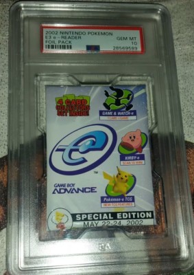 2002 Nintendo Pokemon E3 e-Reader Foil Pack PSA 10 Gem Mint | eBay