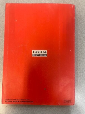 Toyota HI-LUX Truck Repair Shop Service Manual 98313E RN 30 Series