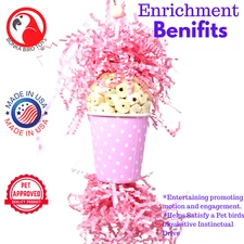 Bonka Bird Toys Spotty Sola Foraging Medium Parrot Cage Toy