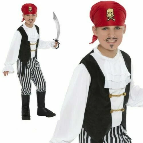Disfraces de pirata Vestido Smiffys para Niños