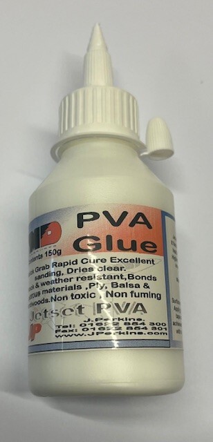 MD Products Jet Set, Rapid PVA Glue. 150ml.