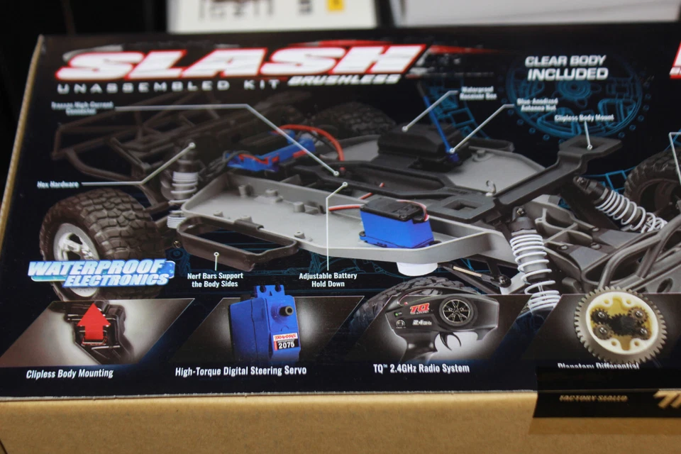 Traxxas 58314 -4 Slash Kit 1:10 2WD HD Kit BL-2S Brushless Set Short Course - Image 3 of 4