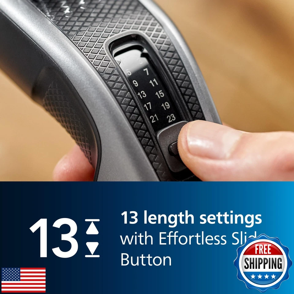 Philips Norelco Hair Clipper 3000 Series, Hair and Beard Trimmer, Trim-and-Fl - Image 2 of 4