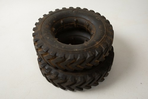 10" Solid Rubber Firestone Welder Cart Wheels(P2L)Tires Heavy Duty Vintage Dolly