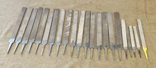 22 Nicholson Semi Half Round File Set Metal Mixed Coarse Hand Tool Lot