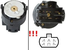 INTERRUTTORE ACCENSIONE 7 PIN STRETTO PER FIAT PANDA MK2 03- PUNTO 99- SEICENTO 