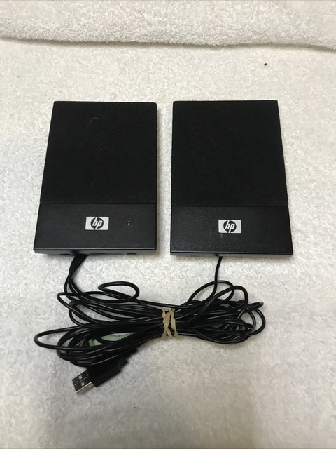 hp thin usb powered speakers