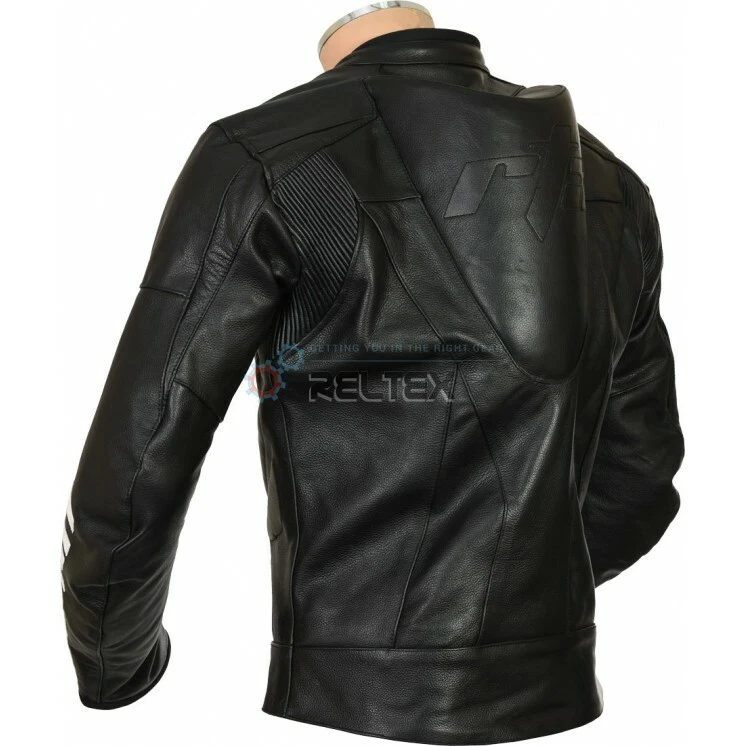 DUCATI Sports Pro Black Leather Motorcycle Biker Jacket + Race Hump MED 40" BNWT - Image 2 of 4