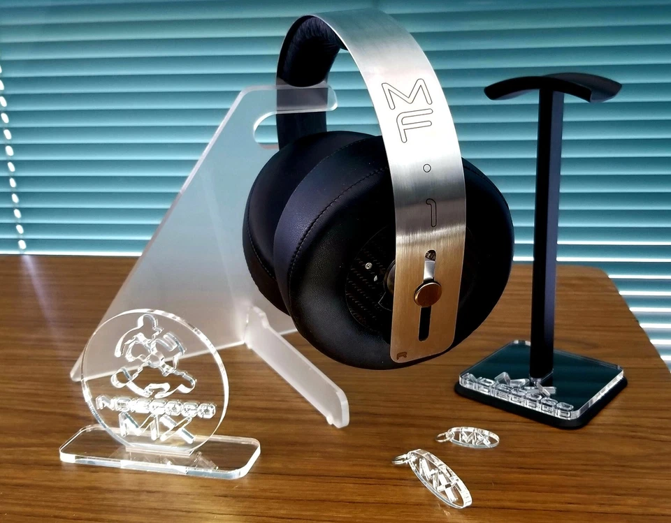 MF-1 Headphones by MX RAY Audio Ent 50mm Beryllium Neo + DAC/AMP Fiio KA13 4.4mm - Image 3 of 4