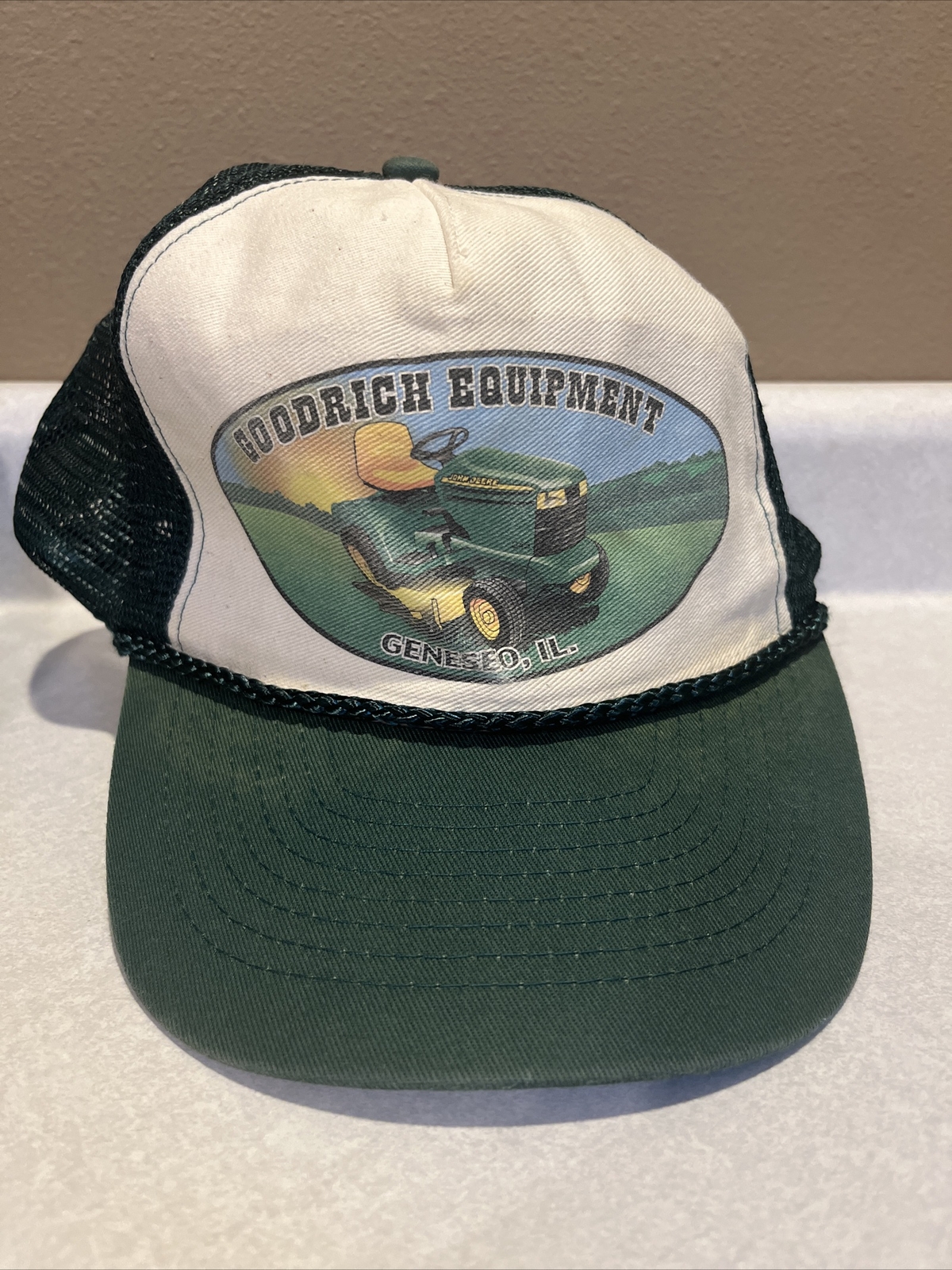 Vintage John Deere Goodrich Equipment Snapback Trucke… Gem