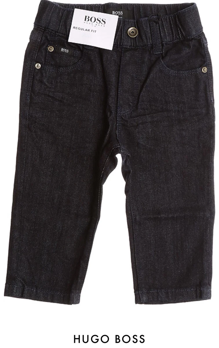SALE Baby Hugo Boss Baby Cotton Elastic Waist Jeans Size 6m and 9m only