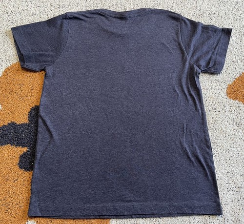 Youth Size Medium Blue Live and Tell Tie Dye Bunny Tee - Picture 6 of 7