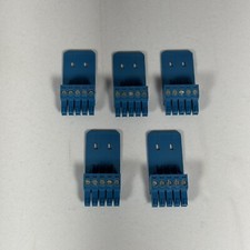 Extron 10-703-12LF, 5-Pin Blue Phoenix Connector With Cable Rest, Lot of 5