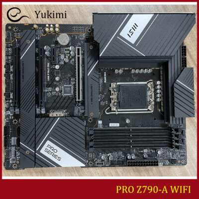 FOR MSI PRO Z790-A WIFI LGA 1700 DDR5*4 256GB HDMI DisplayPort Motherboard Test