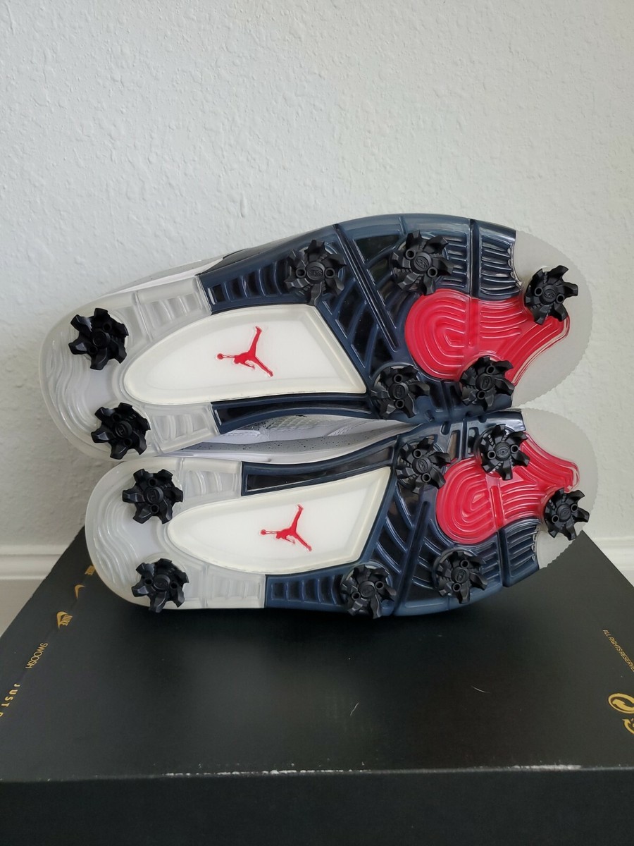 Nike Air Jordan 4 Golf Shoes Men's Size 7 / Wmns 8.5🔥 White