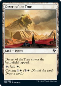 Desert of the True x4 - Commander 2020 - NM-Mint, English - Commander 2020