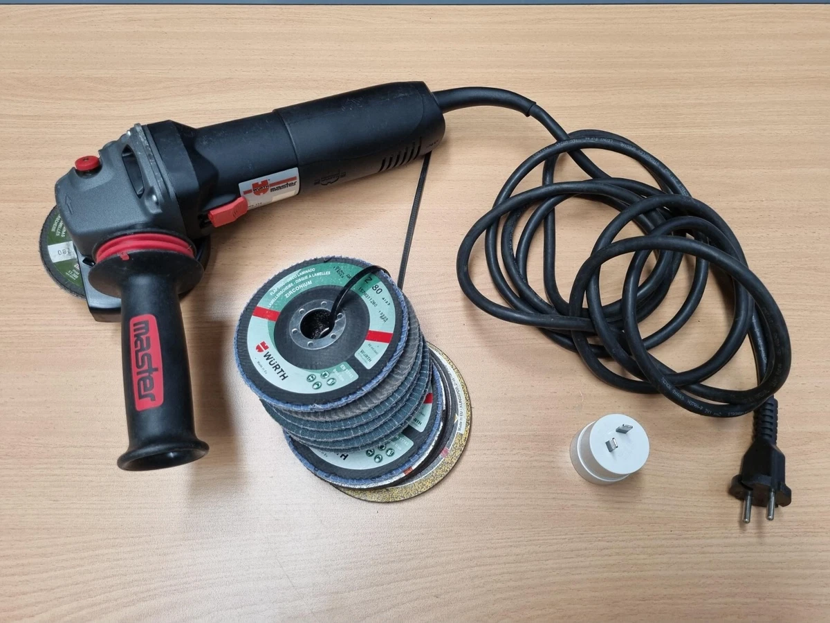 W rth Angle Grinder EWS 115 with 65 cutting discs set eBay