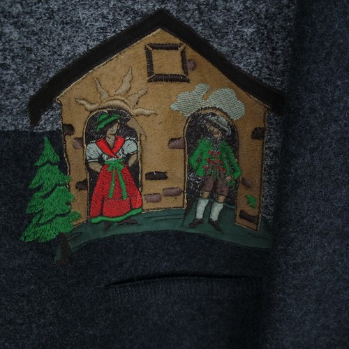 Trachten Damen-Cardigan große Größe UK 14 EU 40 Tirol Landpullover - Bild 6 von 13