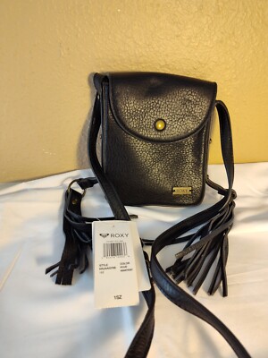 Small Roxy Purse Roxy Purse Crossbody Adjustable Strap Small BLK | eBay
