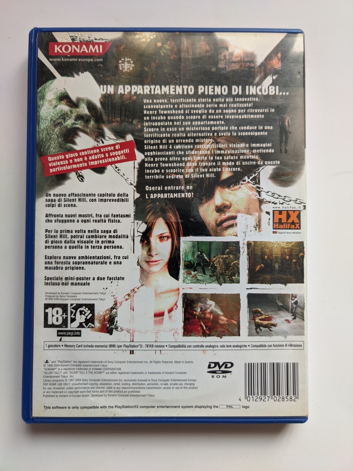 Silent Hill 4: The Room PS2 PAL ITA