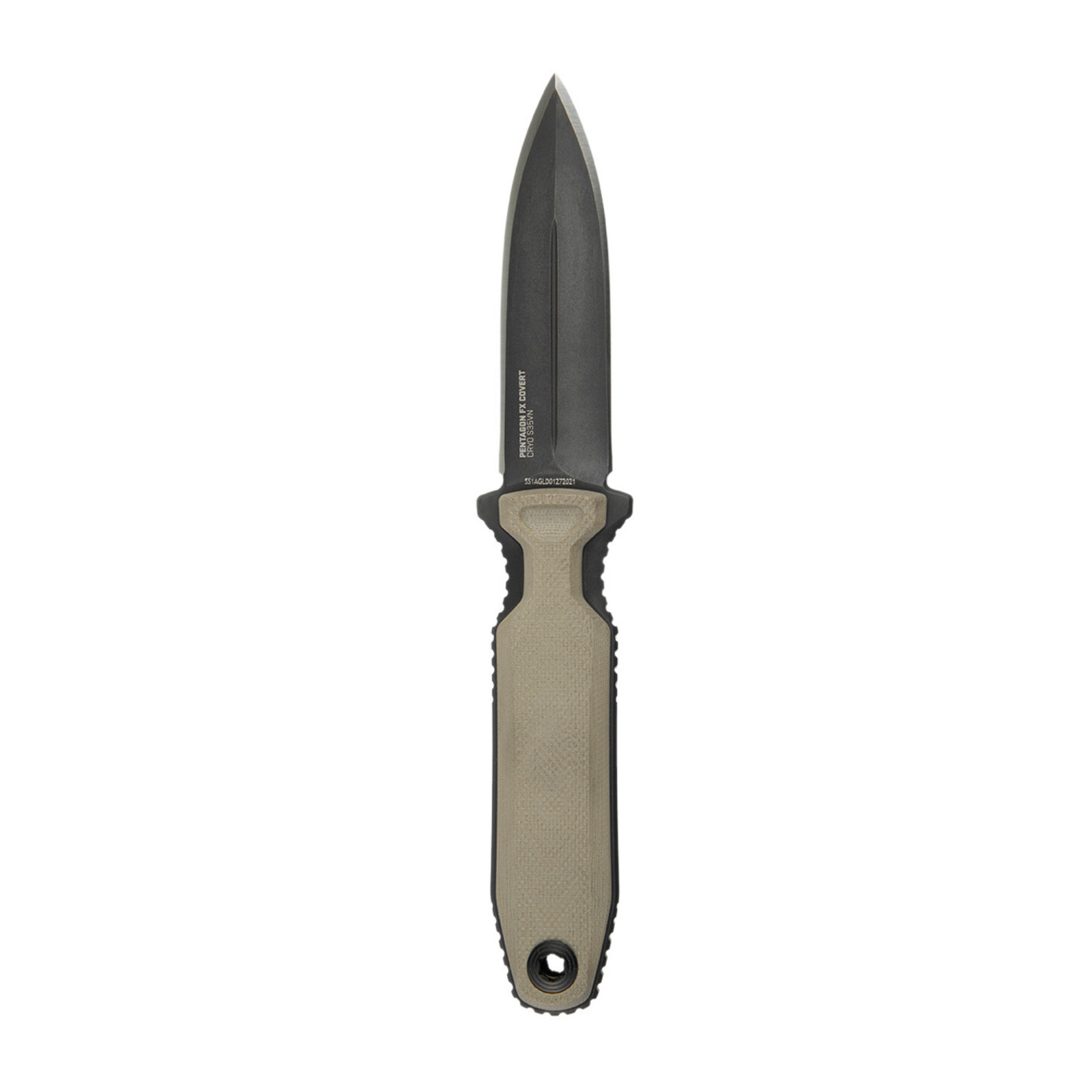 Скрытый нож SOG Pentagon FX из стали CRYO CPM S35VN и рукояти G10 27990₽