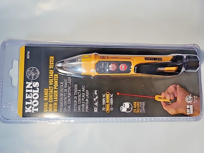 Klein Tools NCVT-5A Non-Contact Voltage Tester Pen, Dual Range, w/ Laser Pointer