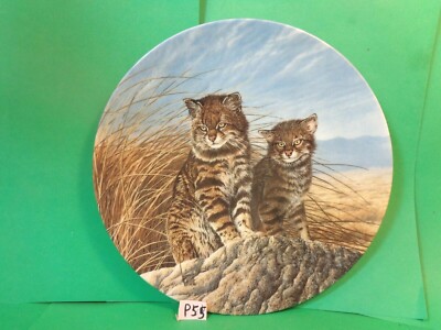 Great Cats Of The Americas/The Pampas Cat 8 1/2'' Plate, 1991 Knowles (Used/EUC)