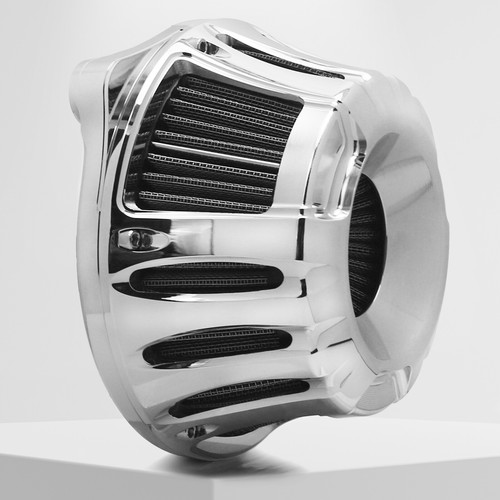Chrome Air cleaner kits for harley Dyna Wide Glide 1999-2015 Softail Heritage - Picture 2 of 8