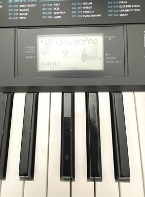 Casio CTK-2550 61 Key Portable Keyboard Tested Working