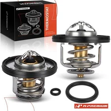 A-Premium 2x Engine Coolant Thermostat for Dodge Journey 2009-2020 Jeep Compass