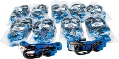 Fire Power 21263BULK 1'' tie-down blue 10/PAIRS