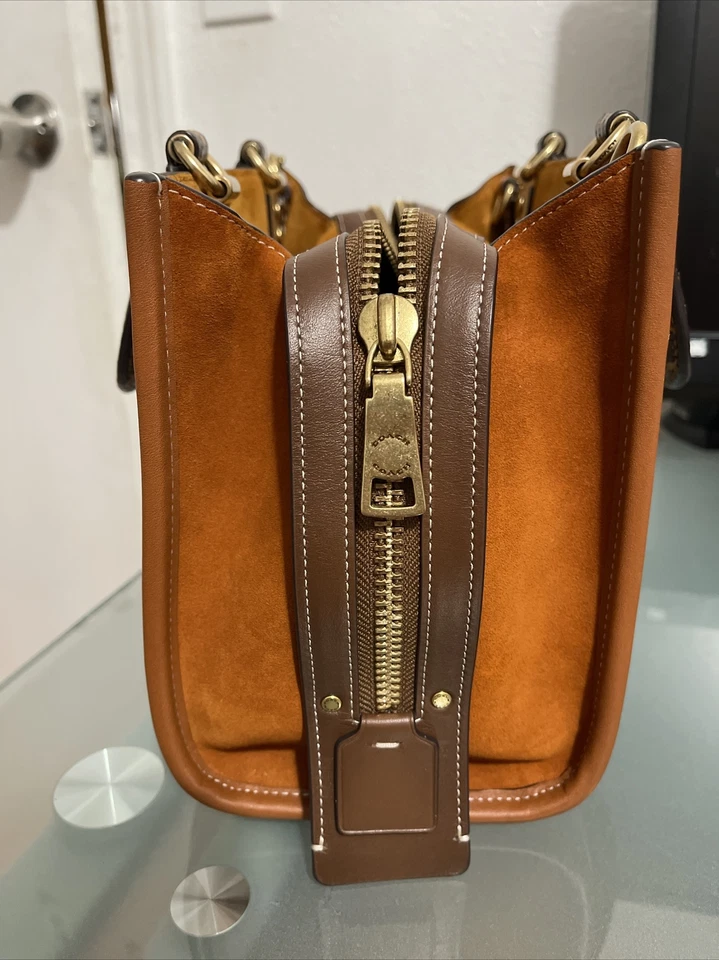 Coach Rogue 25 Jaquard con mango de piel de serpiente Foto 3 de 4