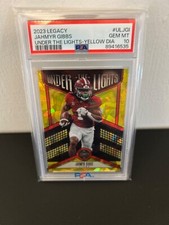 2023 Legacy Under the Lights Yellow Diamond Jahmyr Gibbs PSA 10 7/25