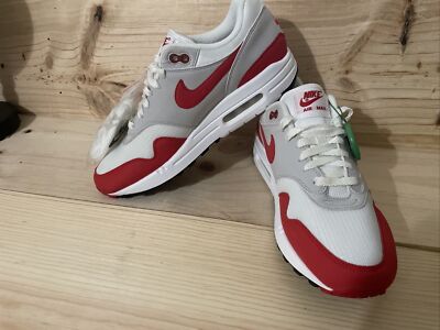 Nike Air Max 1 OG 30th Anniversary mit Original Box Rot und Weiß 2017