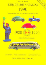GSBÜ "NEUER GELBER KATALOG 1990 - DAS JAHRBUCH DES WIKING SAMMLERS"  NEU/NEW ! 