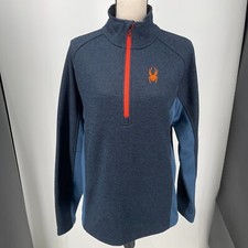 Spyder Outbound Mid-Weight 1/4 Zip Pullover MENS Long Sleeve 1299048 SIZE MEDIUM