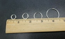 925 Sterling Silver Huggie Hoop Earrings