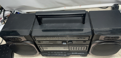 SANYO M-X1000 ブラックラジカセ SANYO M-X1000 ブラックラジカセ SANYO M-X1000 ブラックラジカセ