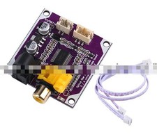 Optical Fiber Coaxial DAC Digital Audio Decoder Board D/A Converter 24-bit 192K