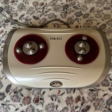 HoMedics Shiatsu Foot Massager FM-S Silver Red Rotating Mechanism