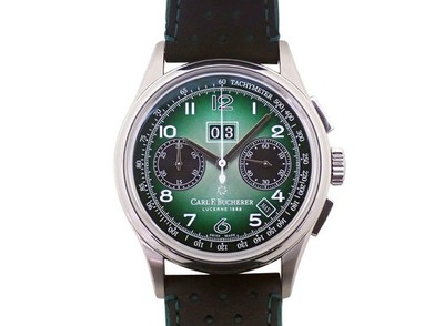 Carl F. Bucherer Heritage Bicompax Annual 00.10803.08.92.92 From Japan w1213