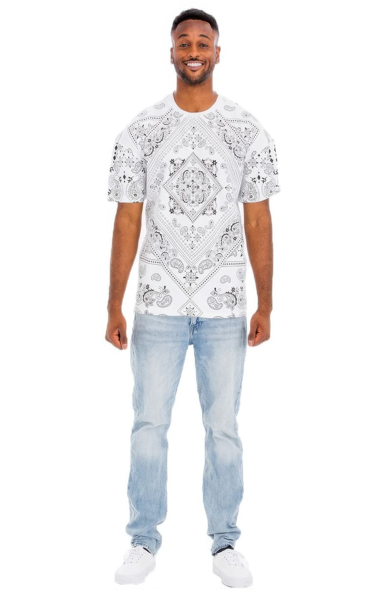 Bandana Print All Over T-shirt | eBay
