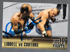 Randy Couture Cards, Rookie Cards and Autographed Memorabilia Guide 7