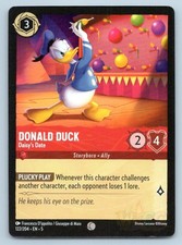 Lorcana Donald Duck - Daisy's Date Shimmering Skies 5 C 122/204 NM