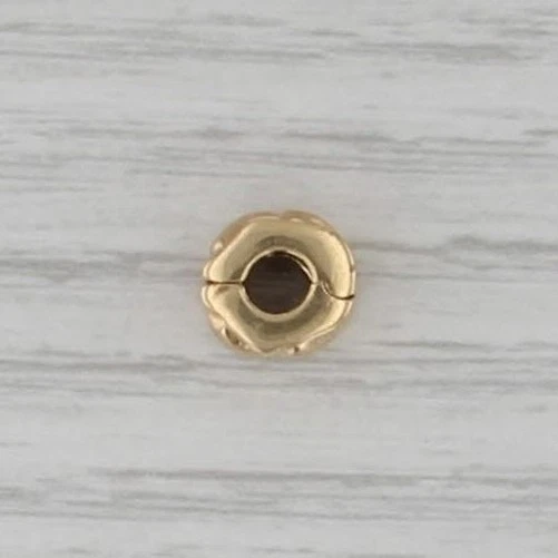 Authentisch PANDORA 750243 Herz Clip Perle Anhänger 14k Gold Ale - Bild 3 von 4