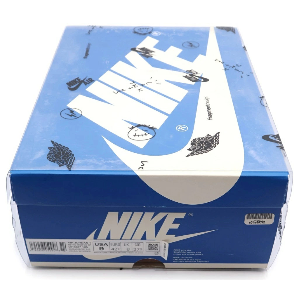 Nike Us9 27.0Cm Travis Scott Fragment Design Air Jordan1 Retro High Og Sp  GYf37 image 6