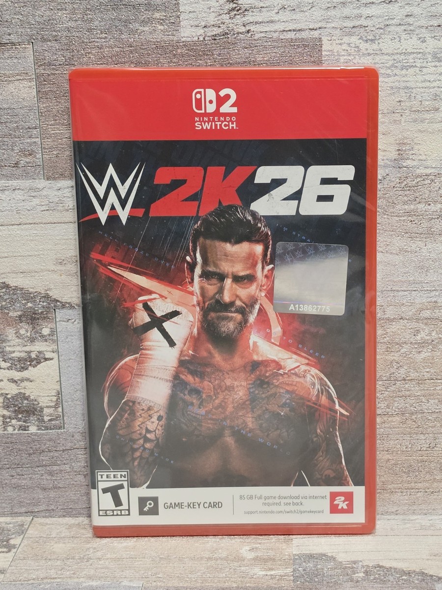 WWE 2K26 for Nintendo Switch 2 (Game-Key Card) [New Video Game