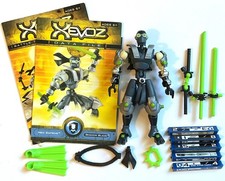 SHADOW BLADE Hasbro Stikfas Xevoz MOTU micronauts bionicle playmobil COMPLETE